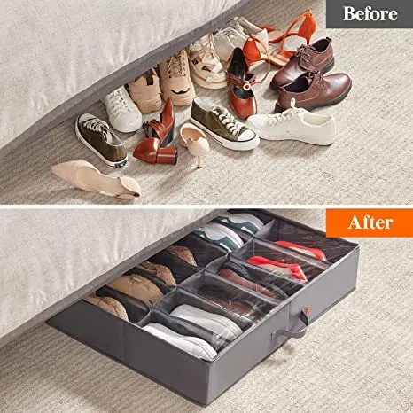 Under Bed Shoe Storage Organizer