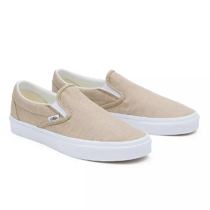 VANS CLASSIC SLIP-ON SUMMER LINEN SCHOENEN - INCENSE