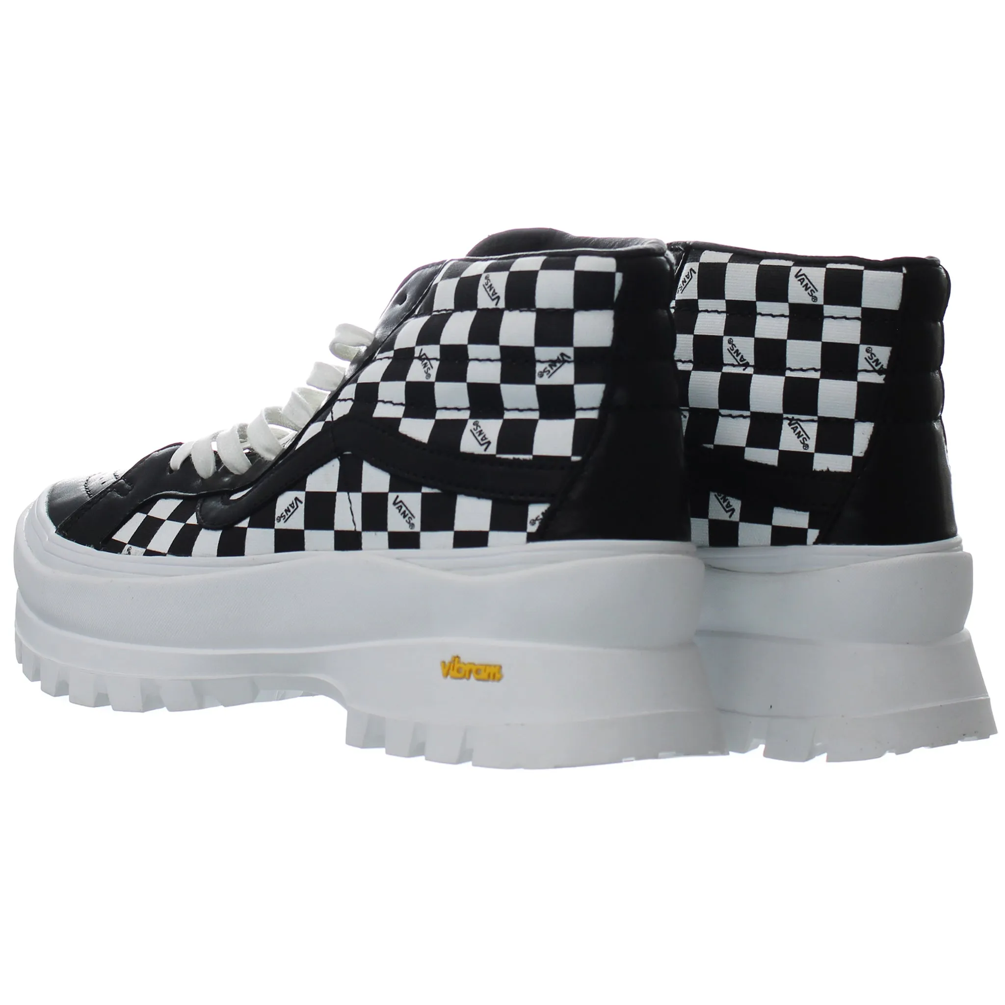 Vans SK8-Hi Vibram Lx Mens White/Black Boots