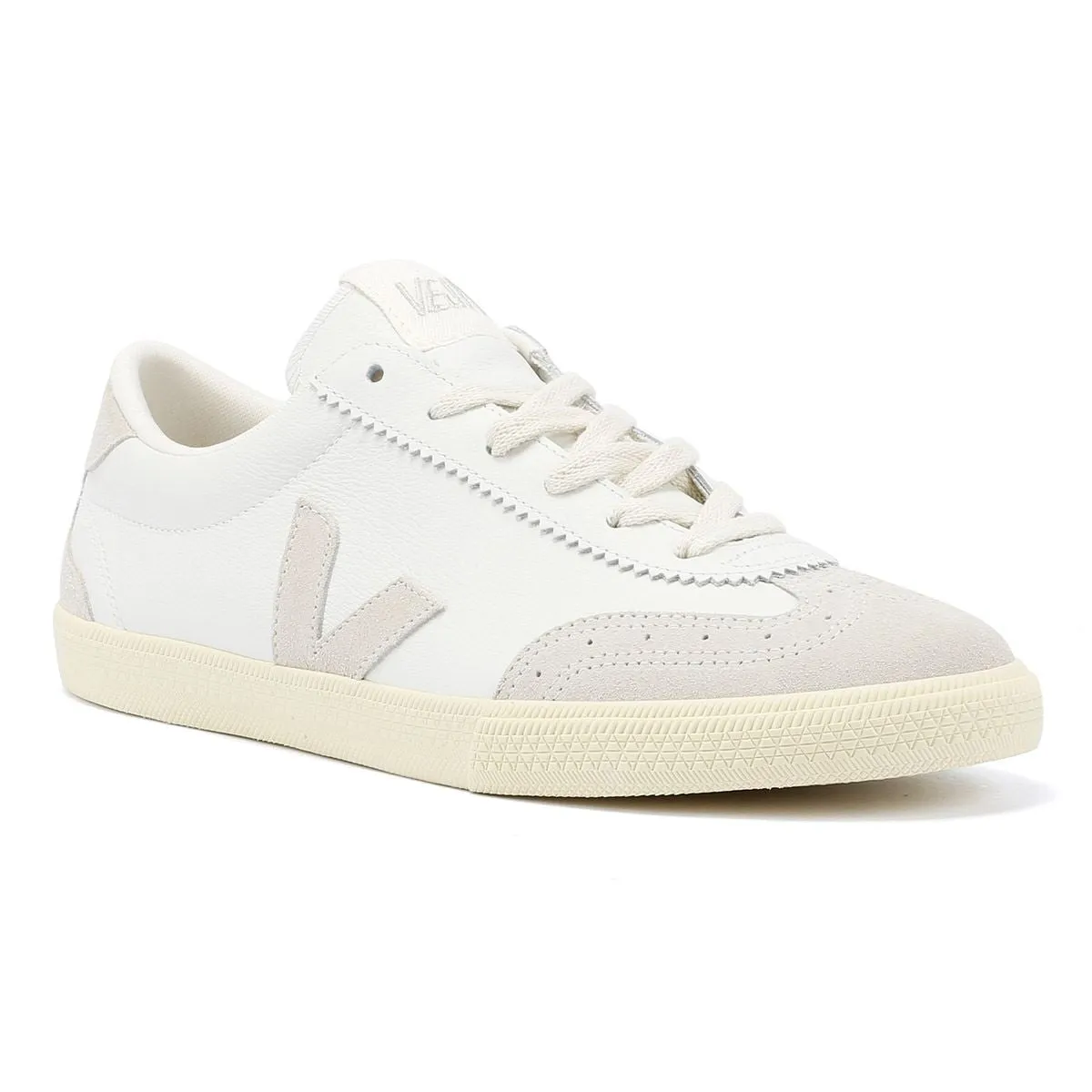 Veja Volley Leather Men's White / Natural Trainers