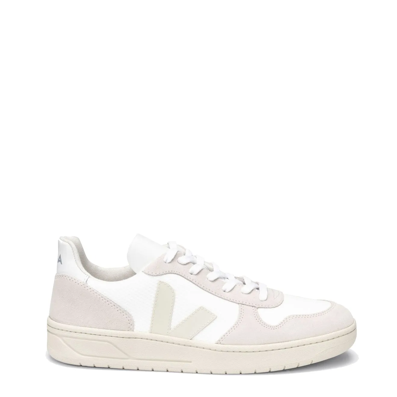 Veja Womens V-10 Trainer White Natural Pierre