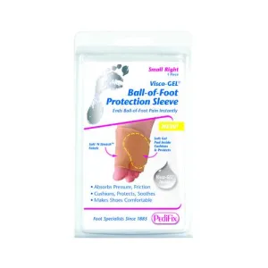 Visco-GEL Ball-of-Foot Protection Sleeve Small Left