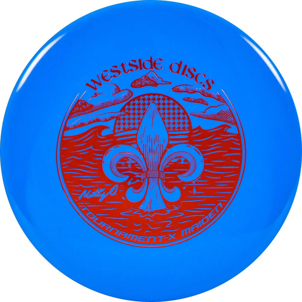 Westside Discs Tournament-X Maiden Disc - Matt Orum 2022 Team Series