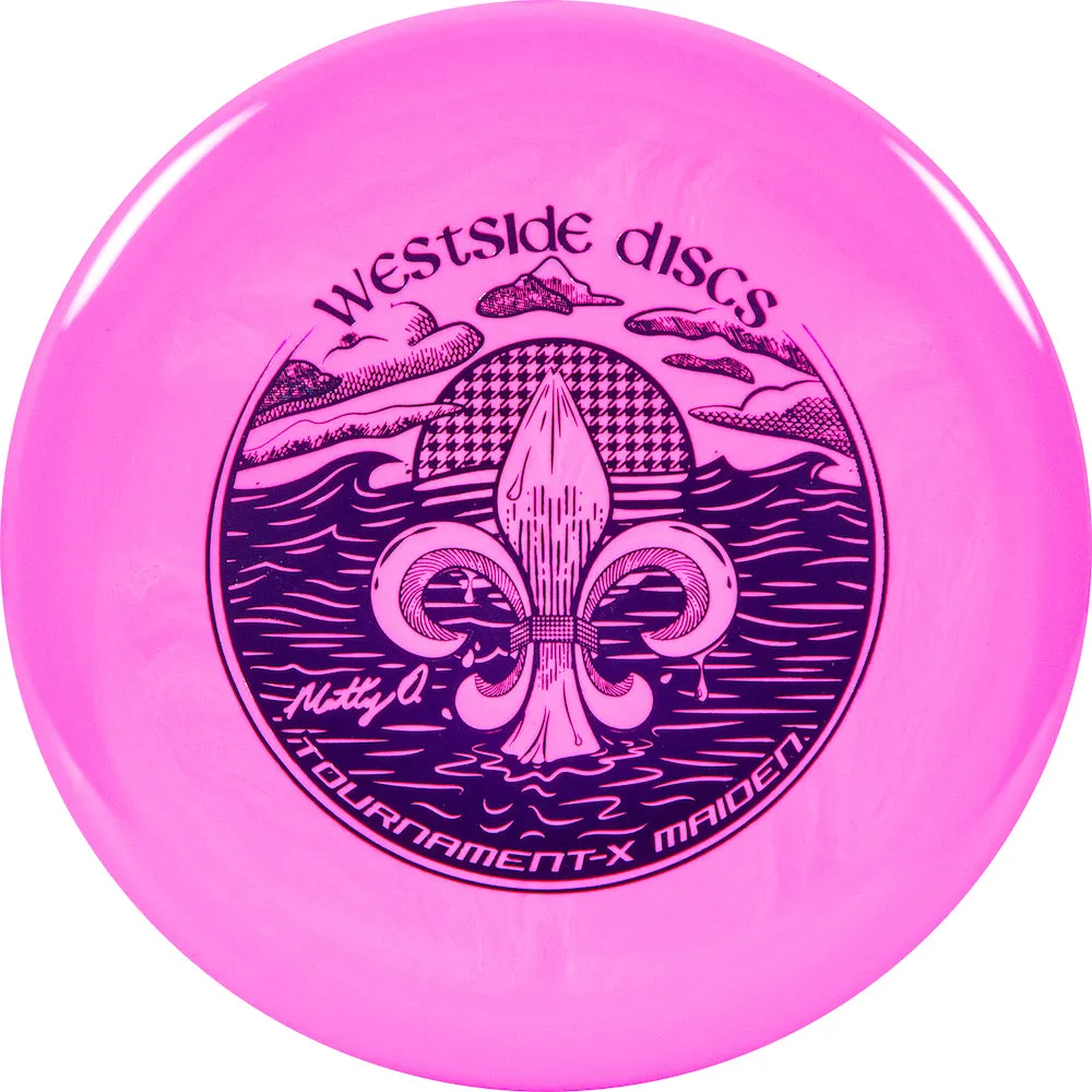 Westside Discs Tournament-X Maiden Disc - Matt Orum 2022 Team Series