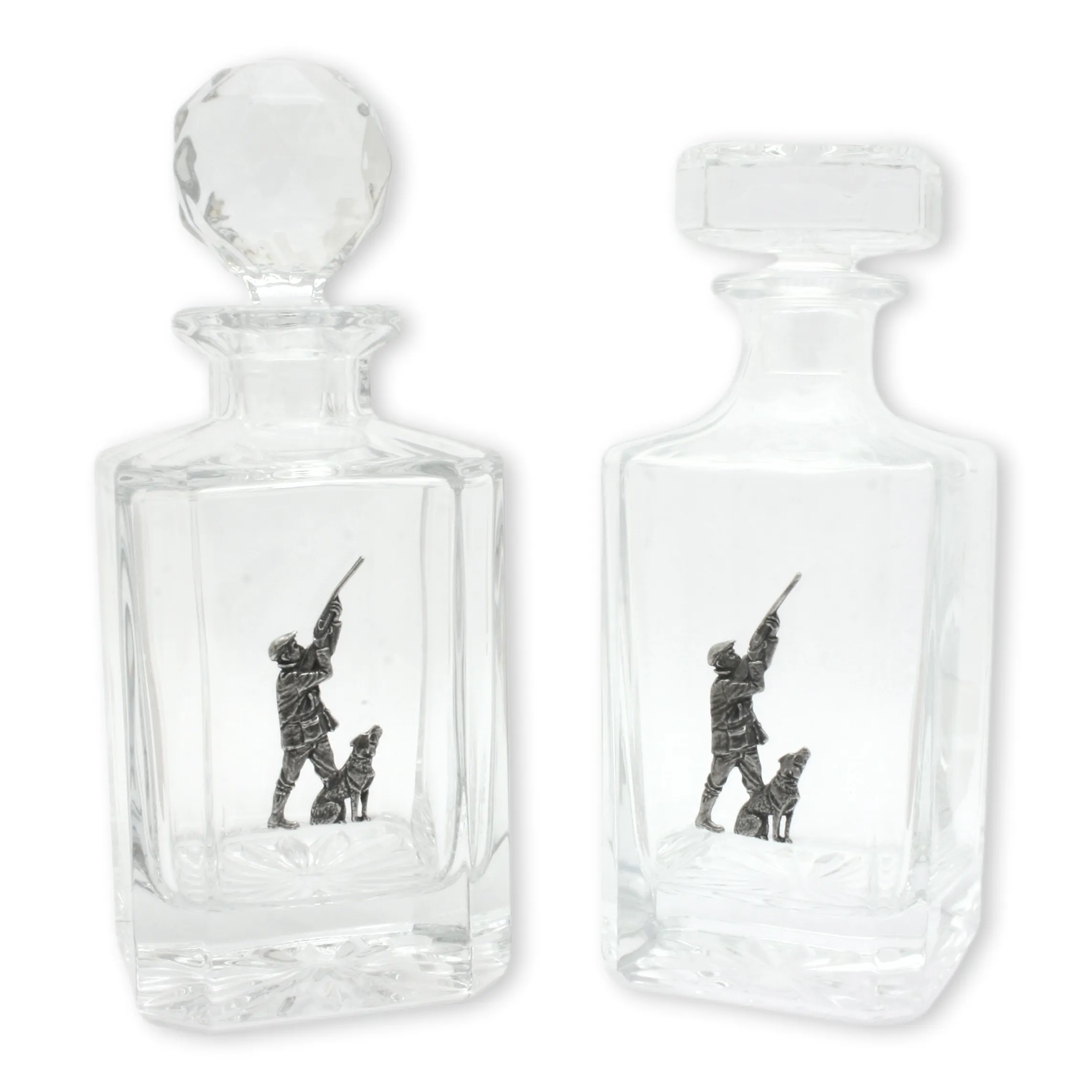 Whiskey Glass Decanter Game Shooter & Gundog