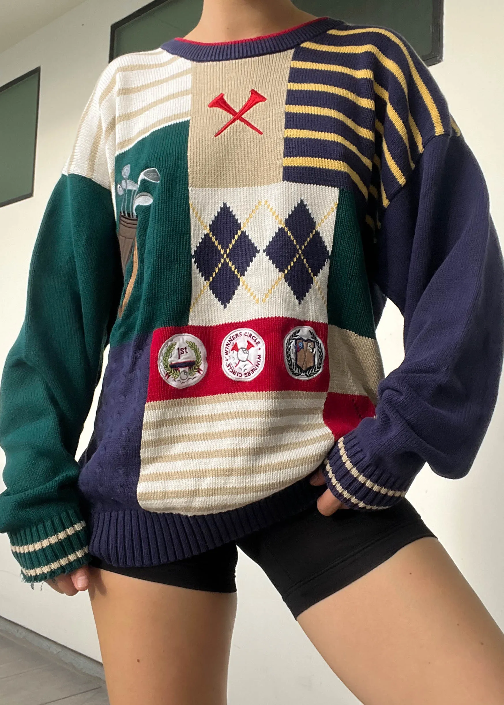 Winner's Circle 80's Golf Knit (L)