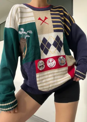 Winner's Circle 80's Golf Knit (L)