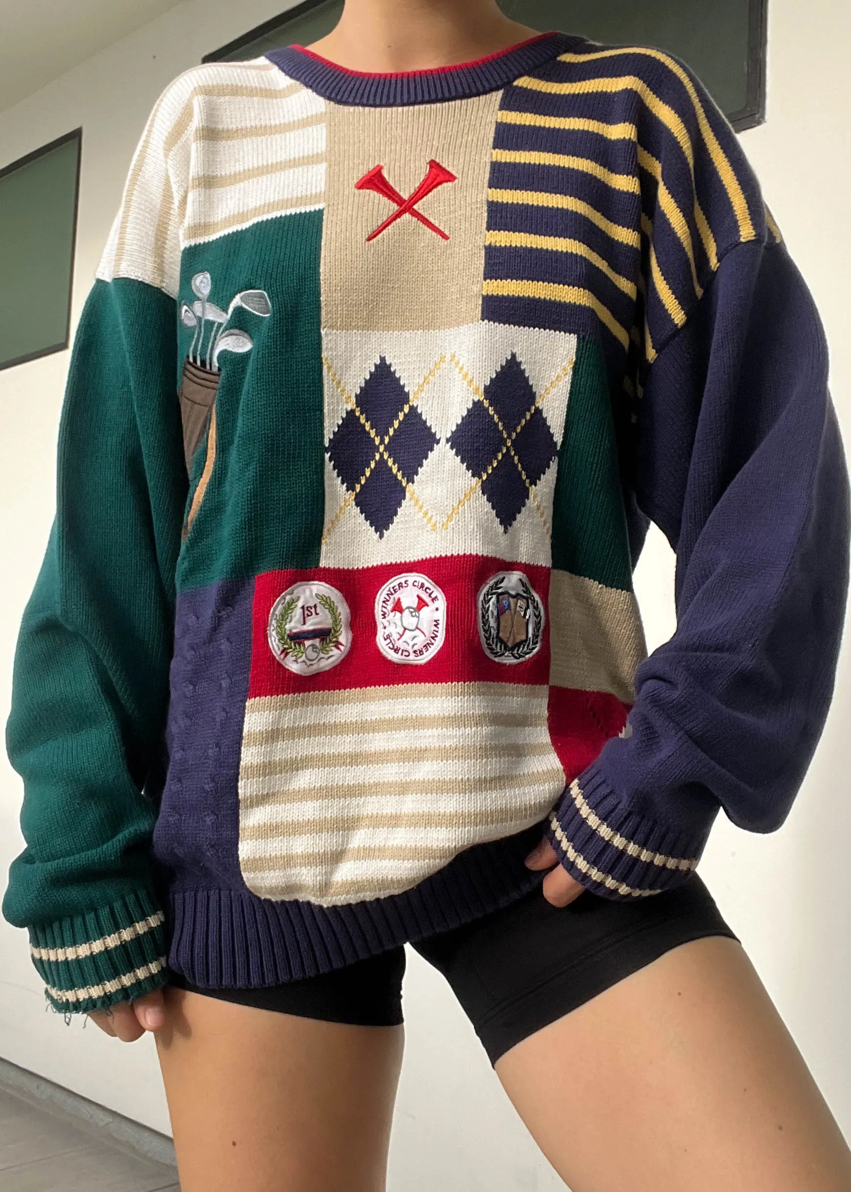 Winner's Circle 80's Golf Knit (L)
