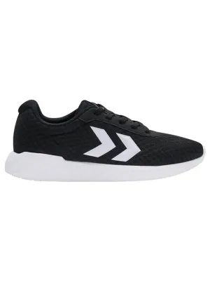 Women's Brand Logo Patched Running Shoes,Black