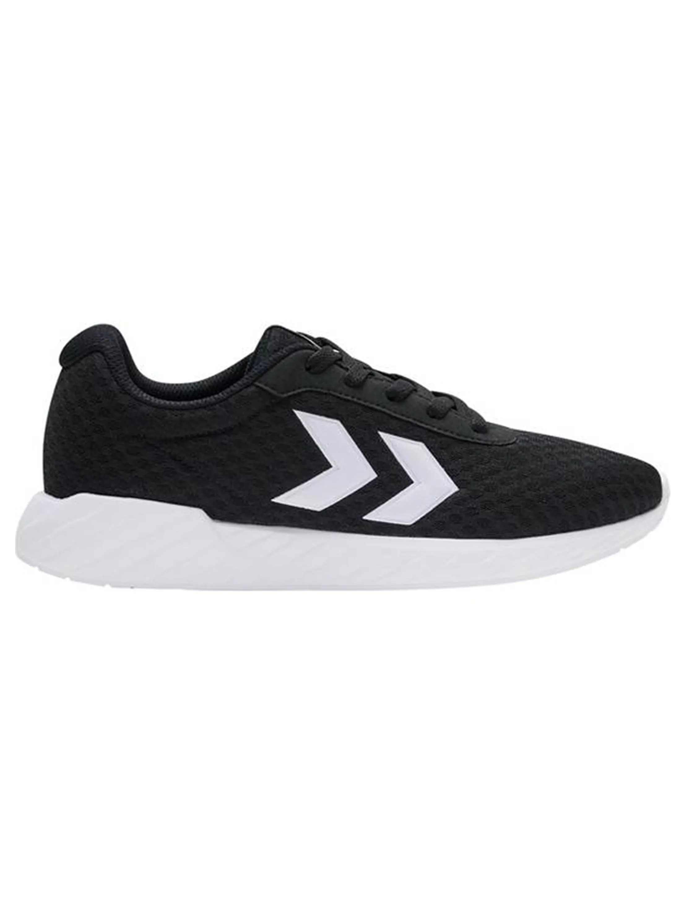 Women's Brand Logo Patched Running Shoes,Black
