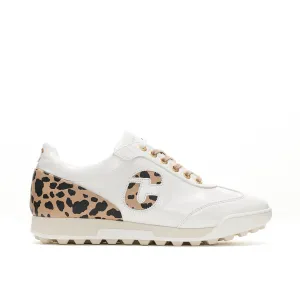 WOMEN'S KING CHEETAH WHITE GOLF SHOE