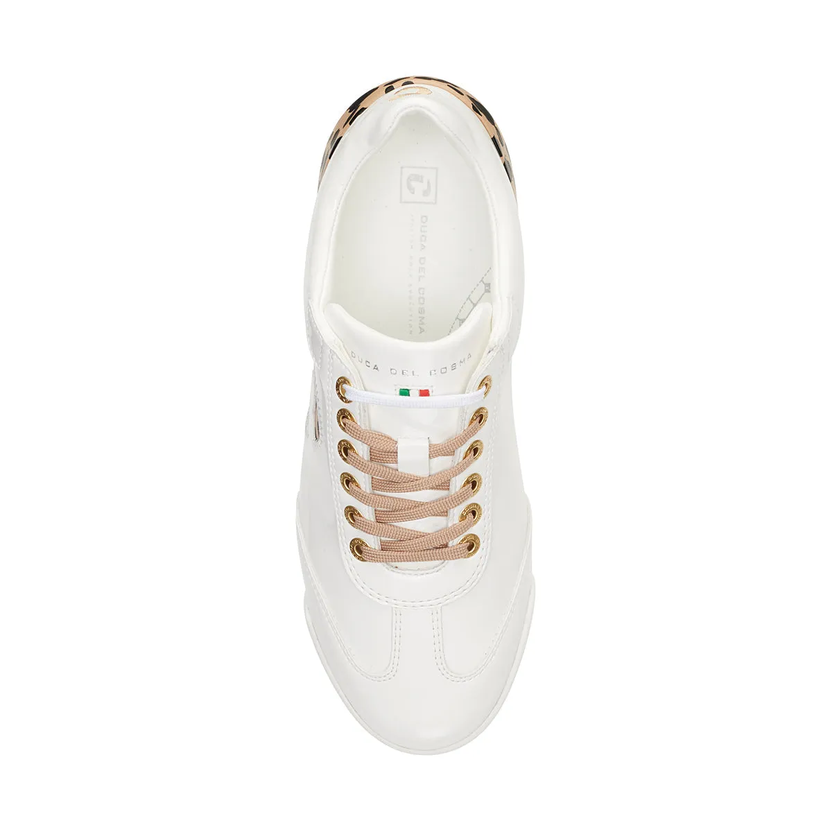WOMEN'S KING CHEETAH WHITE GOLF SHOE