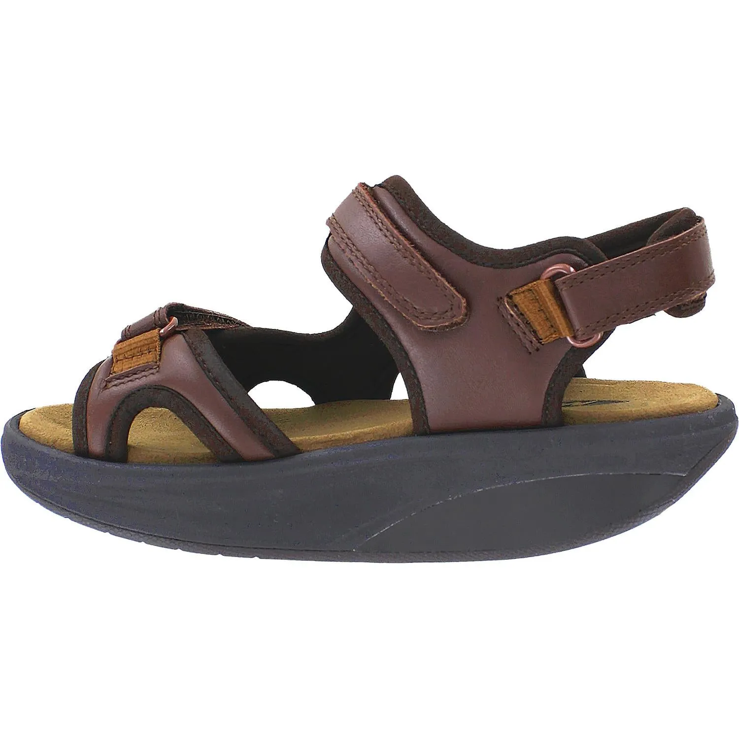 Women's MBT Kisumu 3S Brown Leather