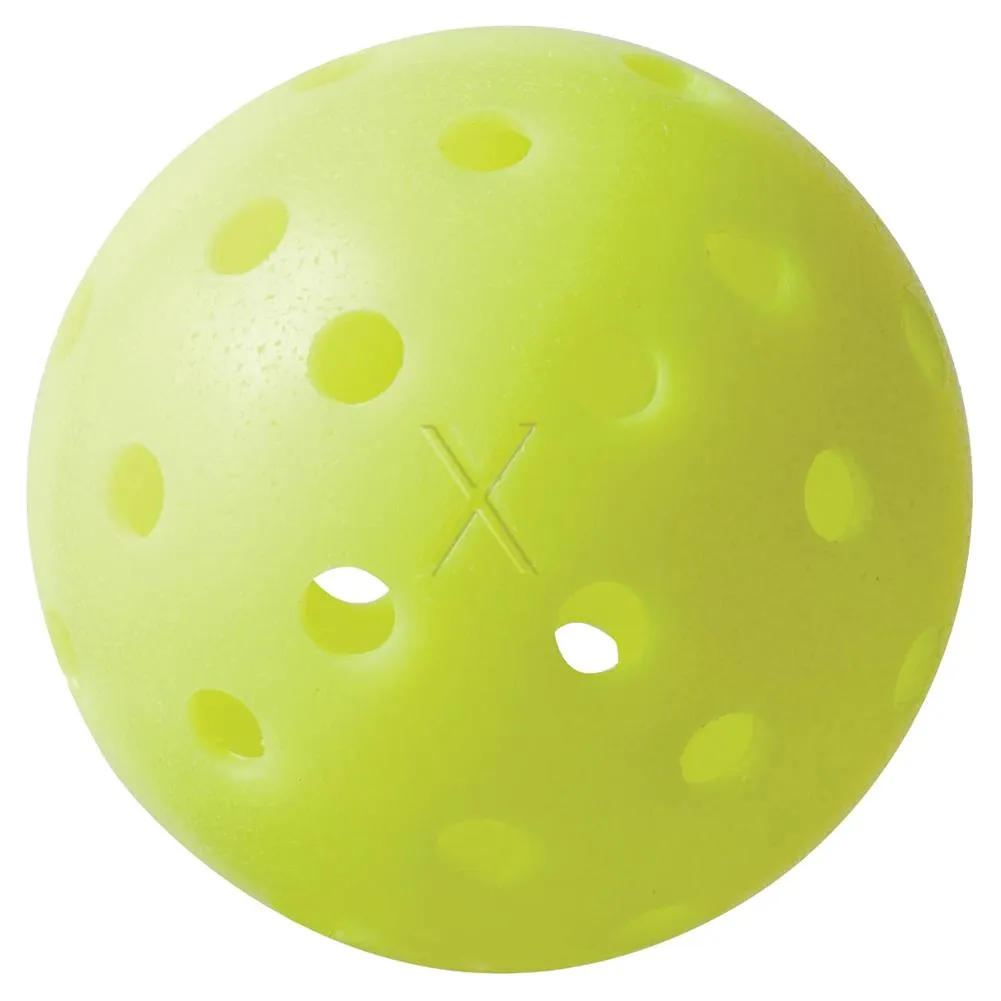 X-40 Outdoor Pickleballs 3 Pack Optic
